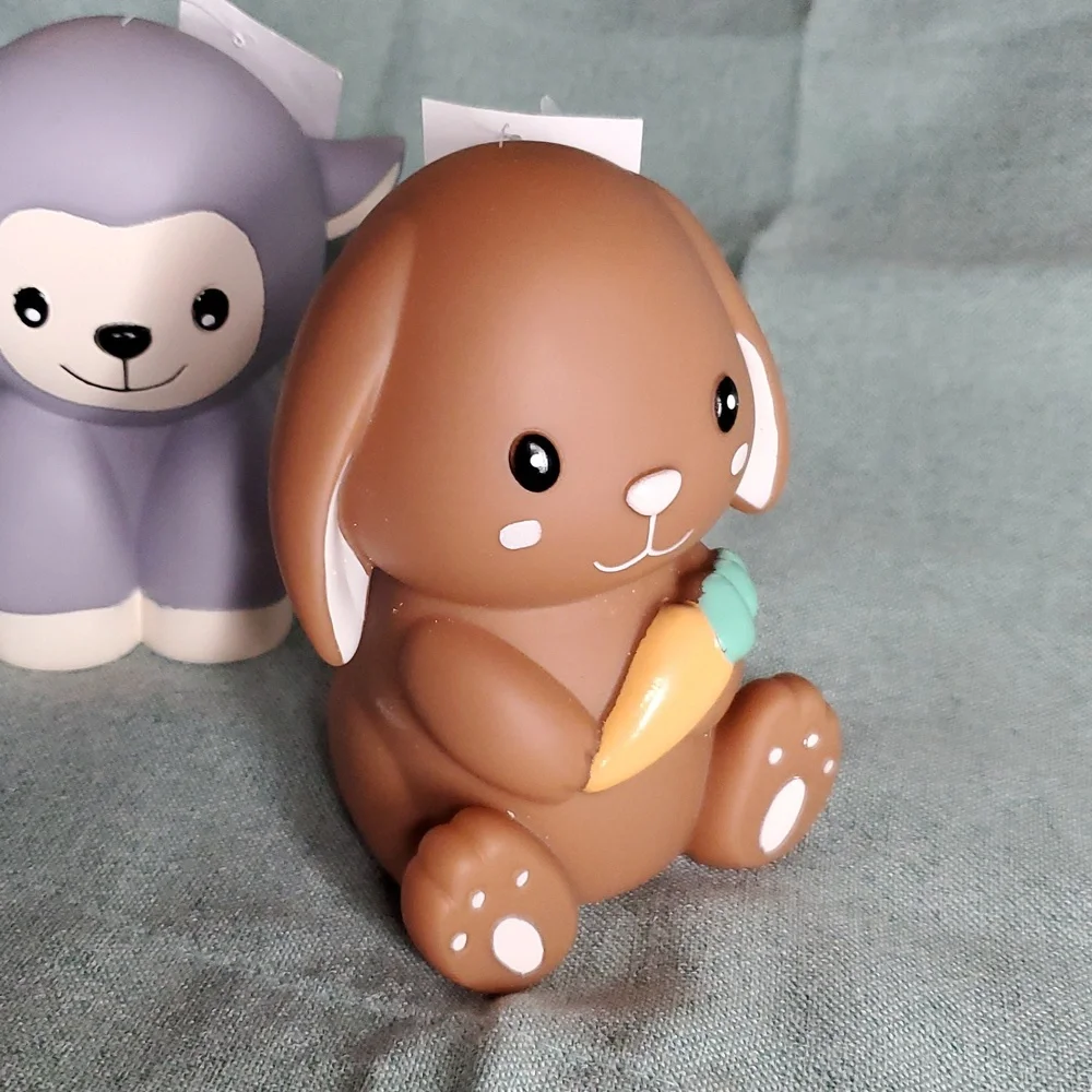 Cute Rubber Animal Squeaky Toys‎ for Dogs or Kids